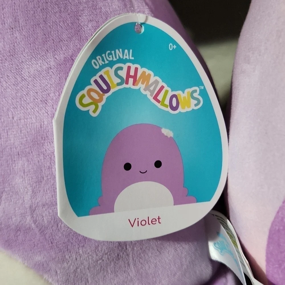 Squishmallows Violet octopus NWT 2021 8 INCH
